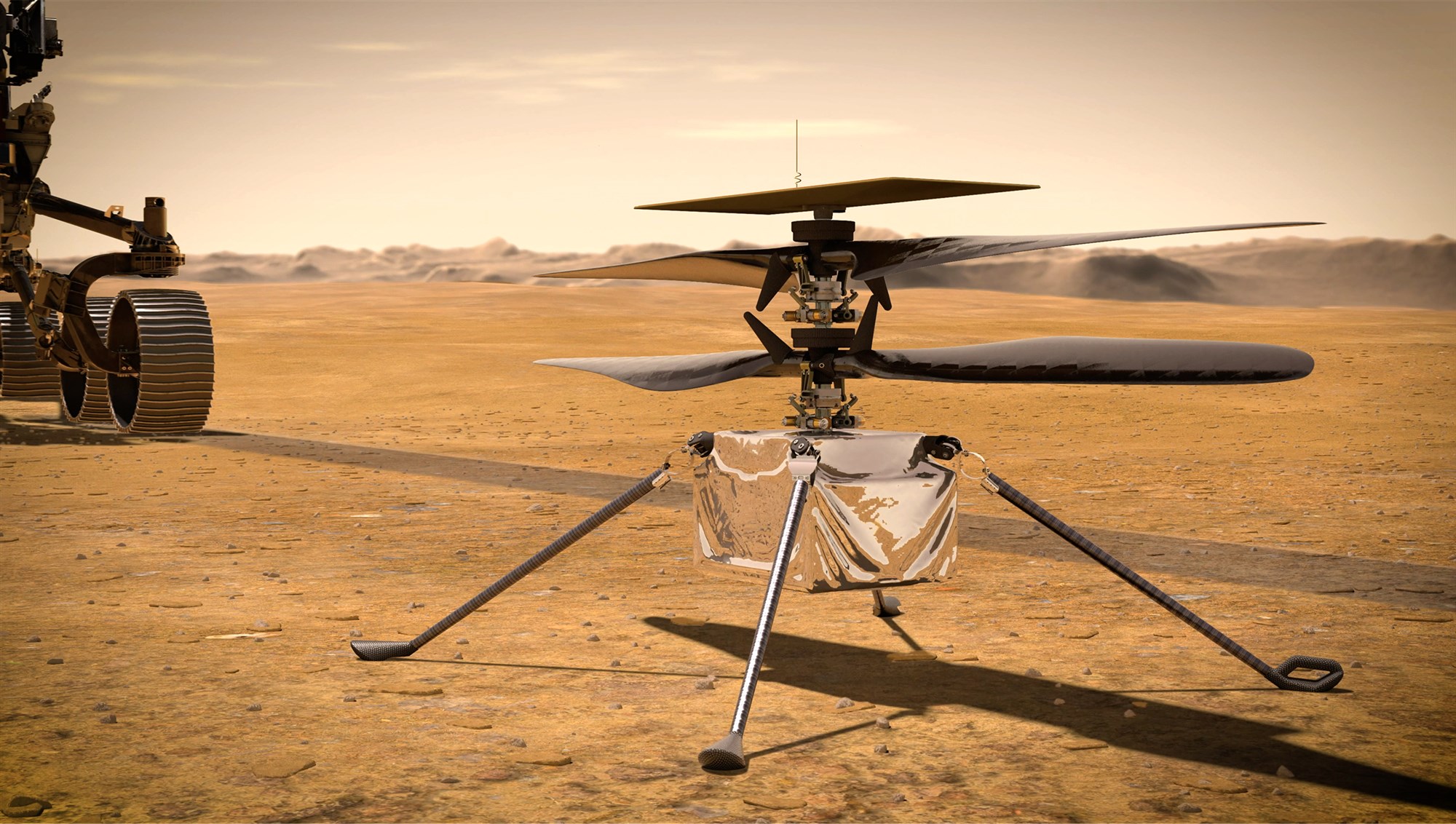  First 'Space helicopter' Set To Take To Martian Skies
