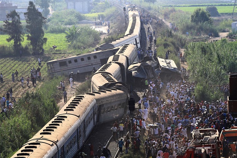 Egypt: Train Collision Kills 32 After Emergency Brake Triggered