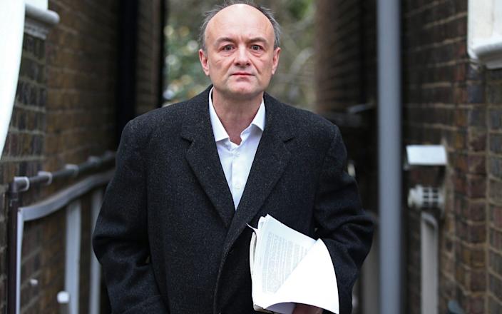 Dominic Cummings Declares War On Boris Johnson