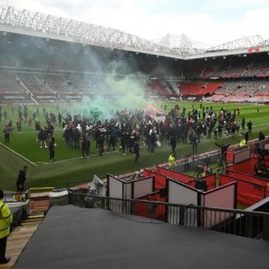 Manchester United Fans Mount Protest Against US Owners Ahead Of Liverpool Game