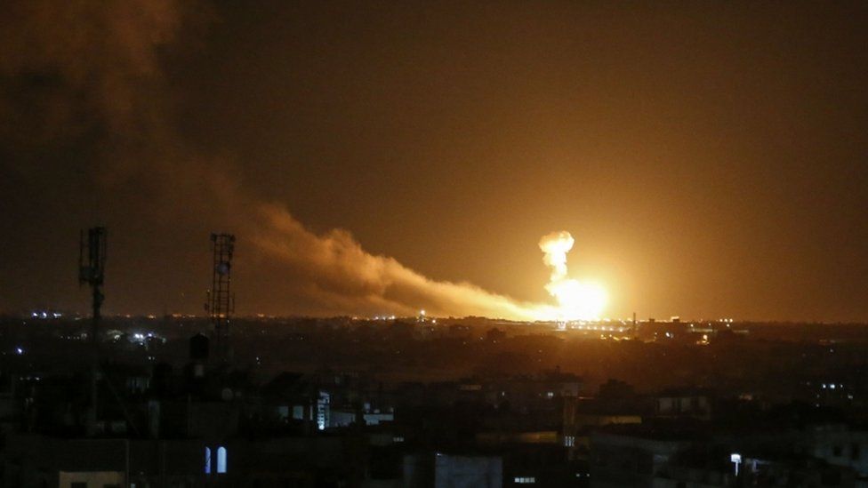 Hamas Says It Has Fired Rockets At Jerusalem In Retaliation For Israeli 'Aggression'