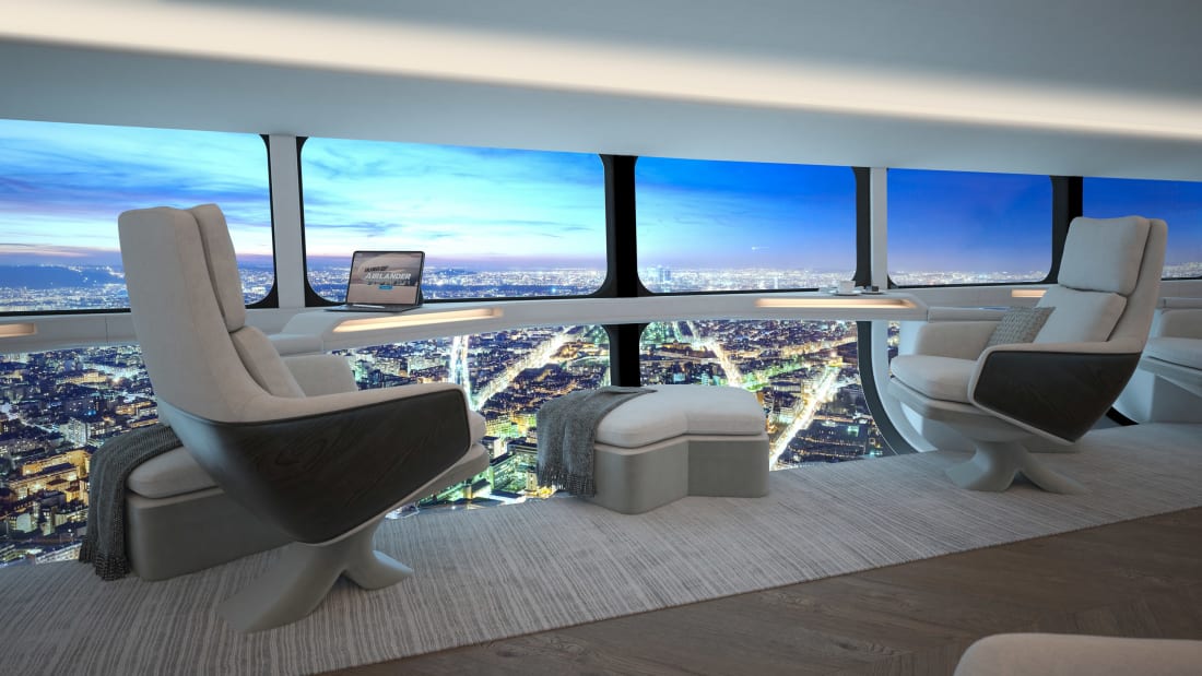 Airship To Offer Low-Carbon Flights With Floor-To-Ceiling Windows