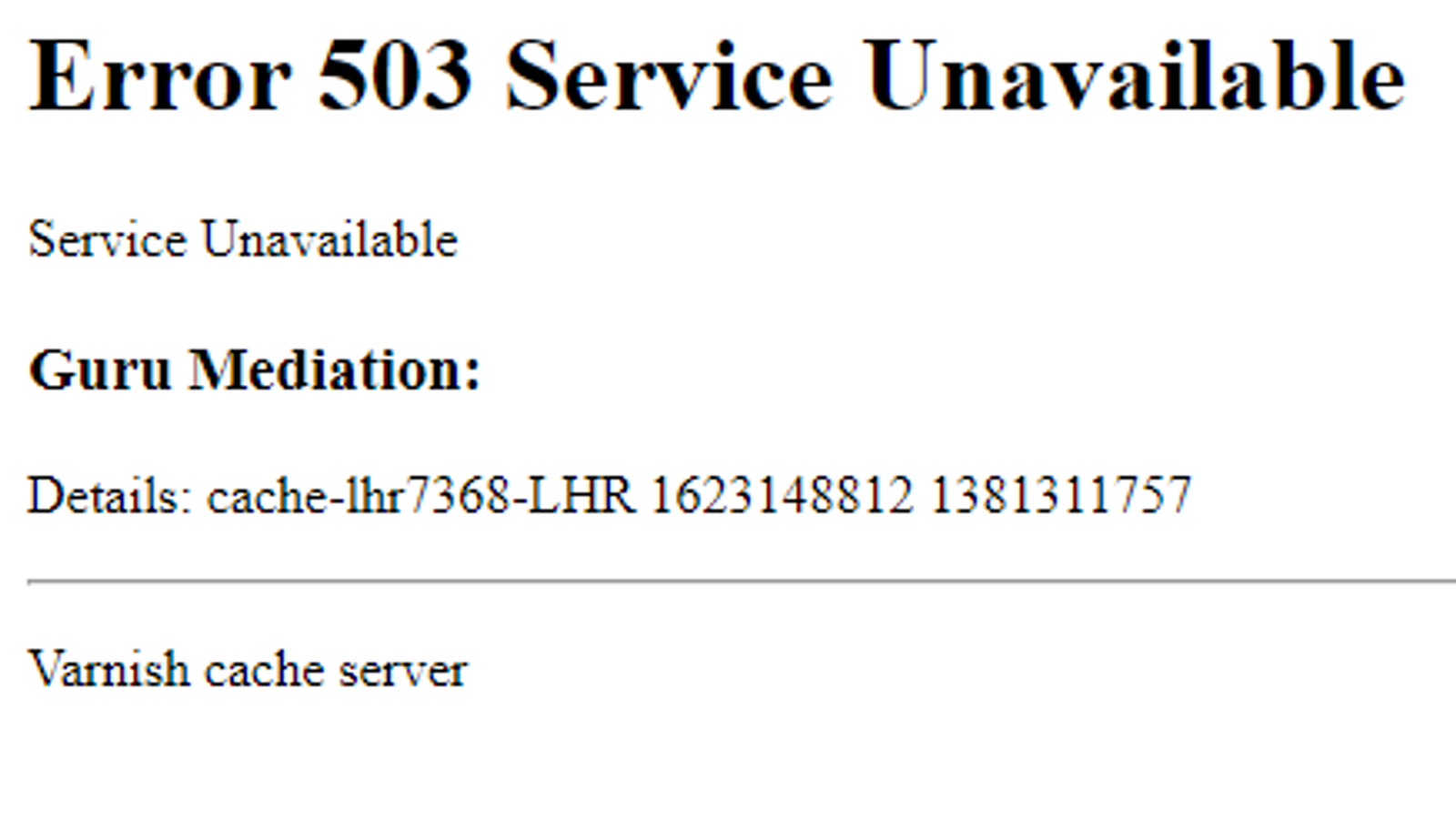 Fastly Outage Brings Down Major Websites Around The World - Including The UK Government Site