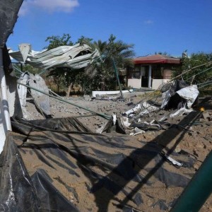 Israel Strikes In Gaza After Fire Balloons Launched