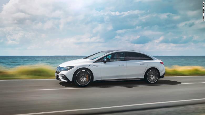 Mercedes Reveals 677-Horsepower Electric Performance Sedan