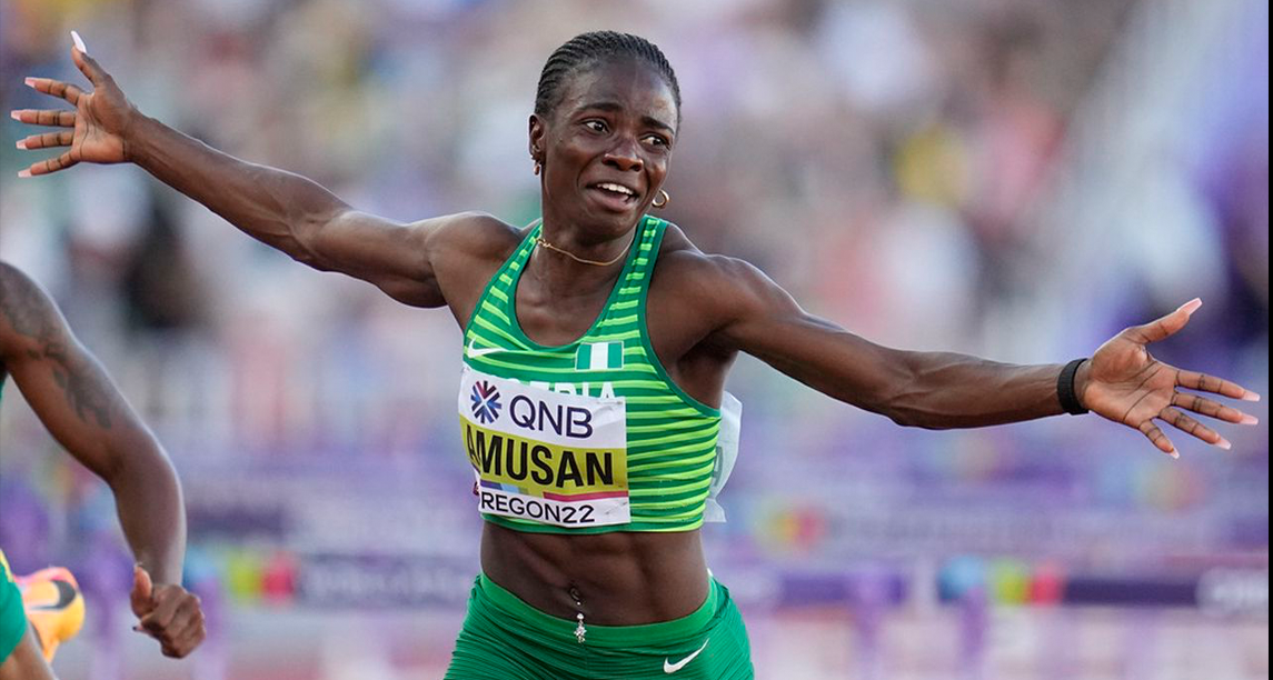Buhari Congratulate ‘Golden Girl’ Amusan For Winning World-Record Athletic Gold