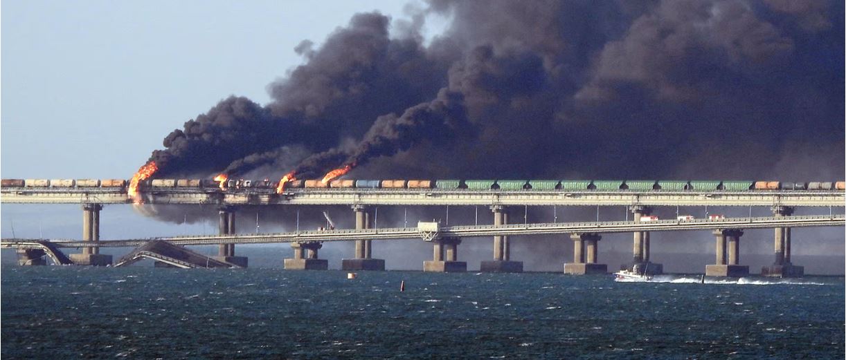 Crimea Bridge Attack Arrests As Fresh Blasts Heard