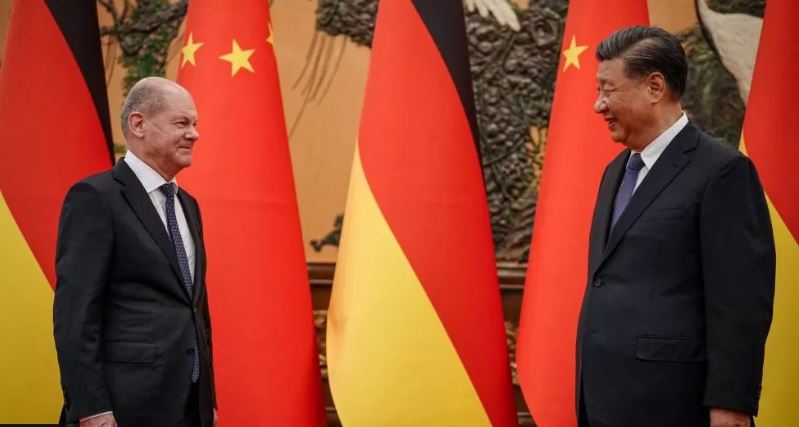 Scholz In China On Awkward Trip For Germany And EU