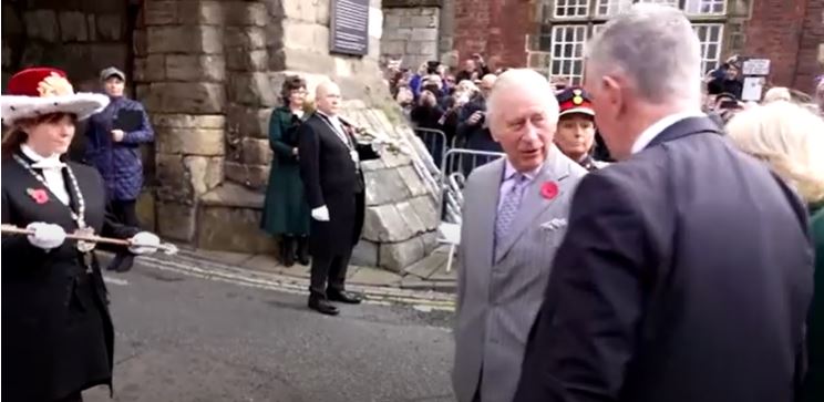 Man Arrested After Eggs Thrown At King Charles