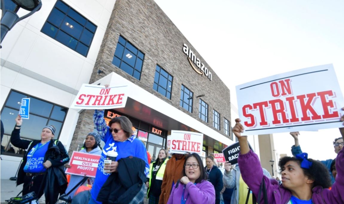 Amazon Workers Stage Walkouts, Protests On Black Friday