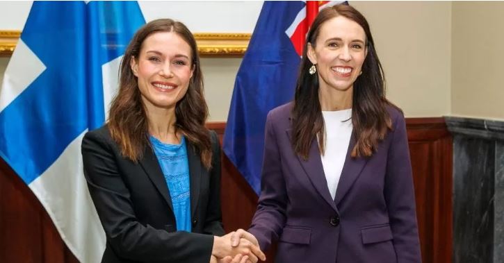 Jacinda Ardern And Sanna Marin Dismiss Claim They Met Due To 'Similar Age'
