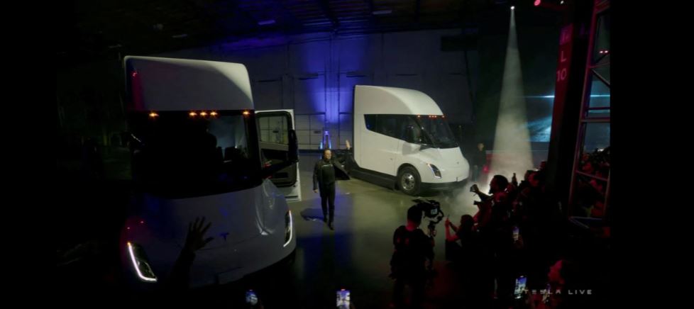 Tesla CEO Elon Musk Kicks Off First Semi Truck Deliveries