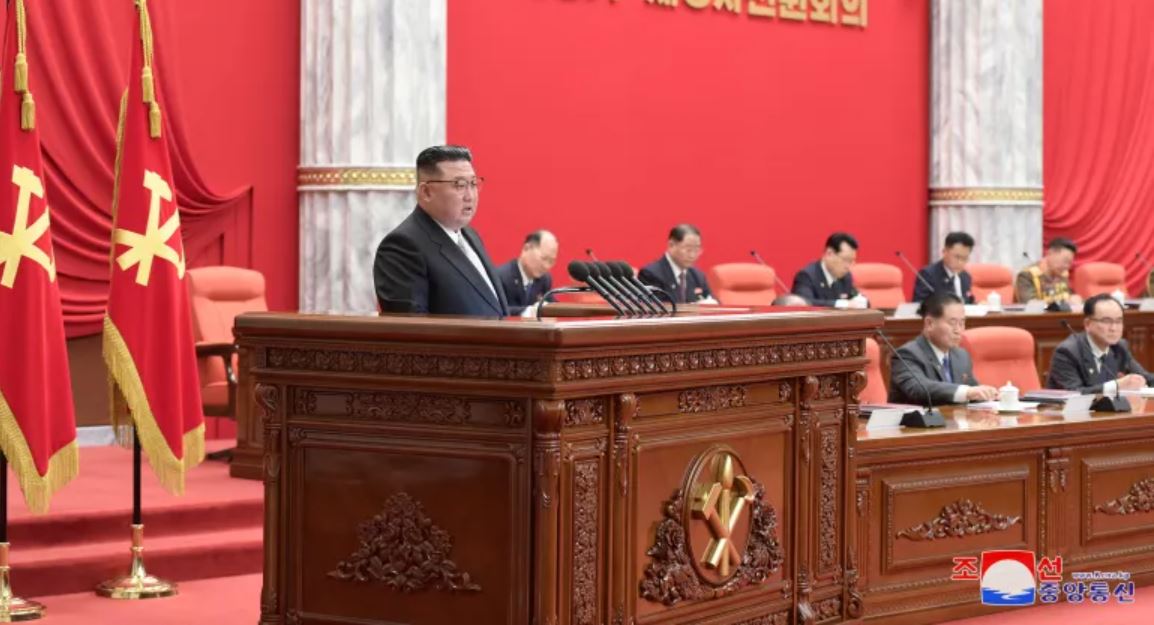 North Korea’s Kim Hails Economic, Military Successes At Meeting
