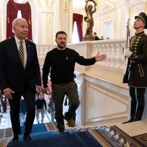 Joe Biden Pledges 'Unwavering' Support On Surprise Kyiv Visit