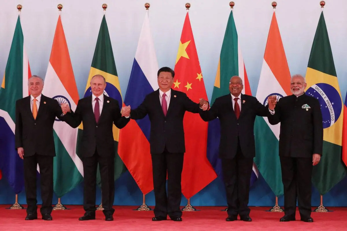 Nations are vying to join the BRICS group, according to South Africa, as Russia assumes leadership.