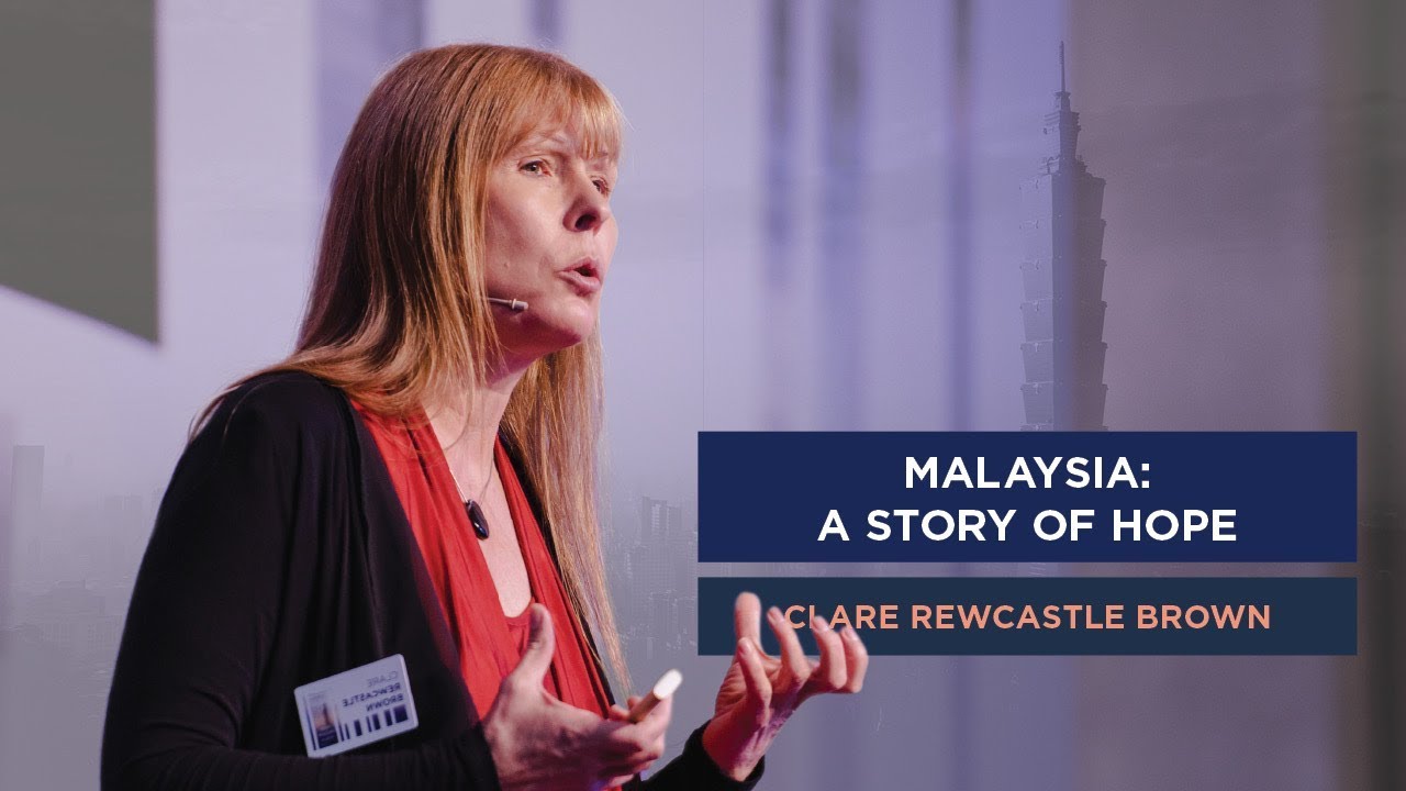 UK journalist Clare Rewcastle Brown denounces Malaysian sentence as 'political vendetta'.