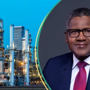 Dangote refinery ranked above 10 biggest European refineries