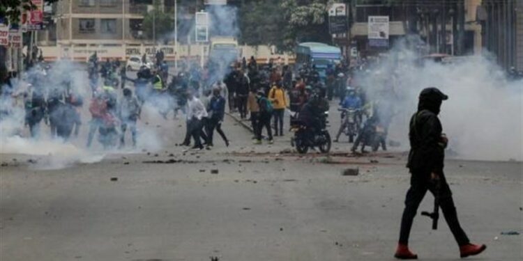 Kenya police ban protests in Nairobi