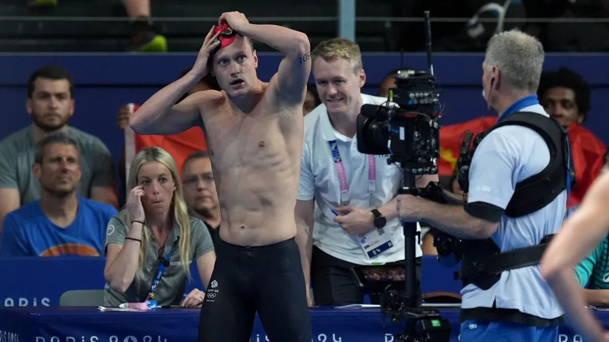 British swimmer disqualified for breaking surprise rule