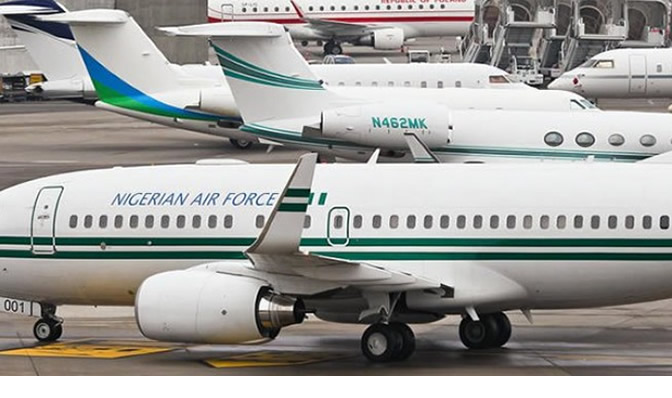 Three Nigerian presidential jets seized abroad as Ogun State, Chinese firm battle