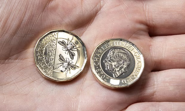 First £1 coin featuring King Charles III enters circulation