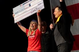 Justice Department Warns Musk's PAC that $1M Voter Giveaway Could be Illegal