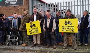 Farmers Protest Inheritance Tax Changes at Downing Street