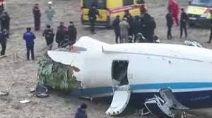 Azerbaijan Airlines Plane Crashes near Kazakhstan's Aktau Airport