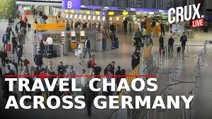 Mass Flight Cancellations as German Airport Workers Stage Nationwide Strike
